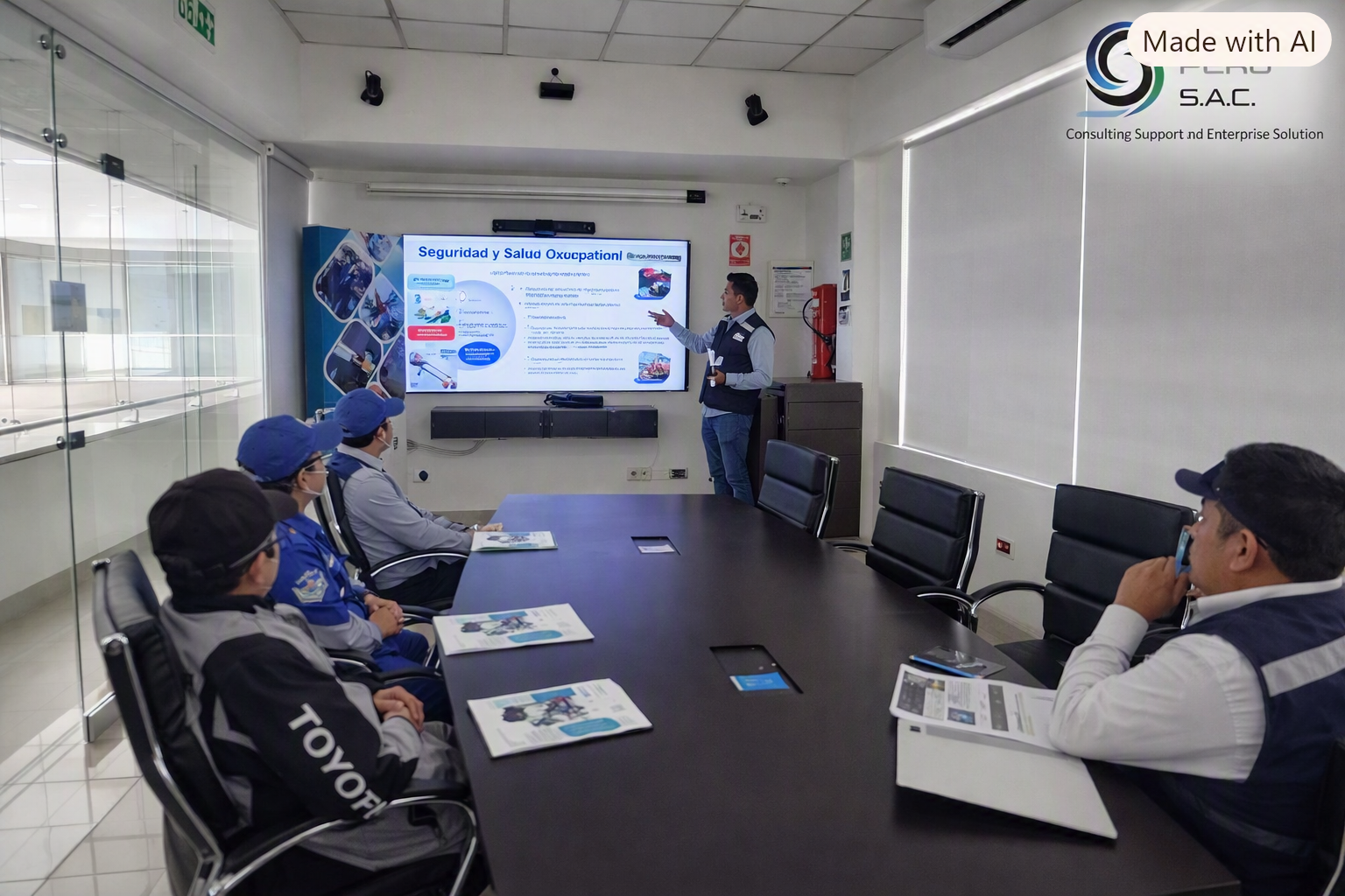 Capacitación SST Campo Oracle Perú